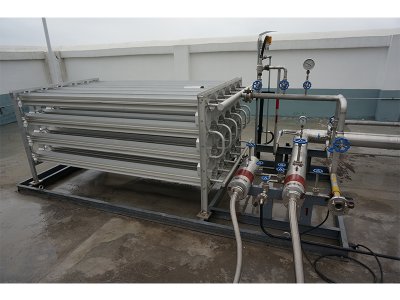 Off Load Pressure Building Skid-Mounted