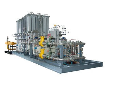 Skid-Mounted Vaporization Pressure Regulating System
