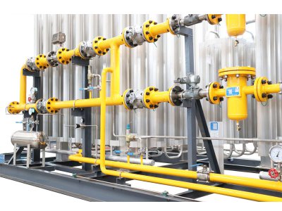 Air Ambient Vaporizing, Regulating and Measuring Skid-Mounted